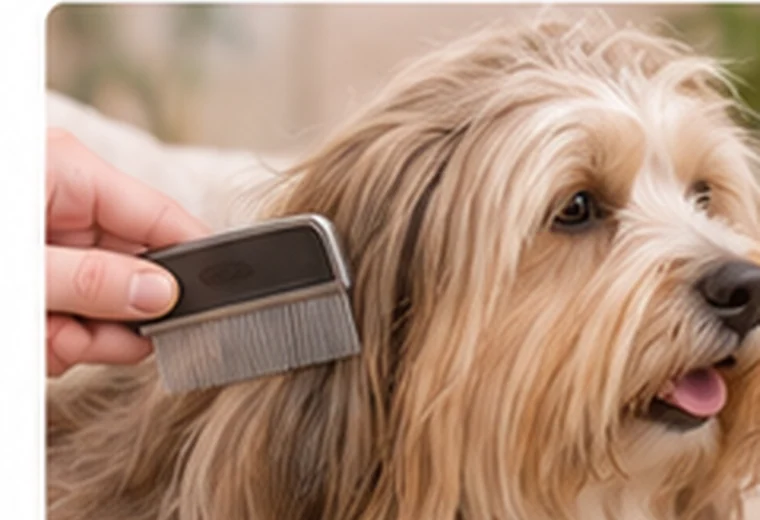 Illustrative dog-care photograph: Keep the inspection short and informative; verify actual product instructions