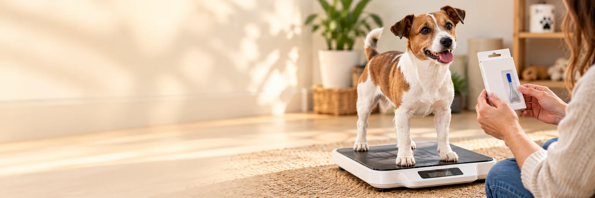 Illustrative dog-care photograph: How to Match Dog Flea Drops to a Weight Range; verify actual product instructions