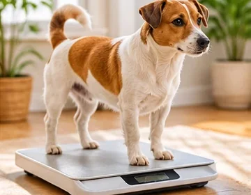 Illustrative dog-care photograph: Coat-parting method with calm-handling adjustments for long hair; verify actual product instructions