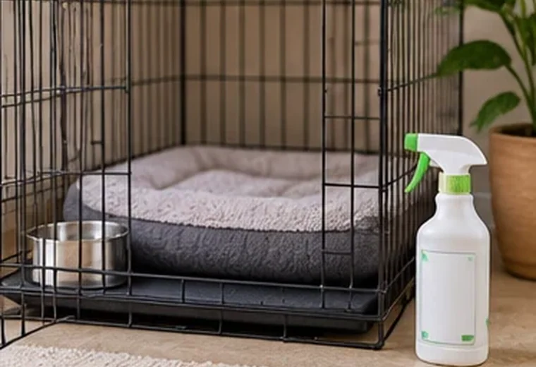 Illustrative dog-care photograph: The dog's body is a distinct treatment zone; verify actual product instructions