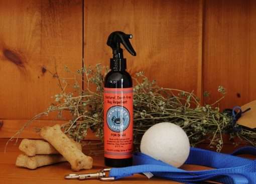 Nantucket Spider Bug Repellent for Dogs (8 oz Spray Bottle), Natural Flea, Tick and Mosquito Repellent Safe for Dogs, Made with Herbal Plants to Repel Insects, DEET-Free