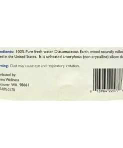 Pure Food Grade Diatomaceous Earth Lumino Wellness 1.5 lb Powder