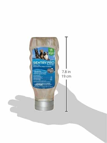 SENTRY PRO Flea And Tick Shampoo For Dogs, 18 oz