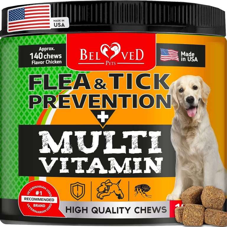 Real product photo from the Chewable Flea and Tick for Dogs catalog; check its label before buying