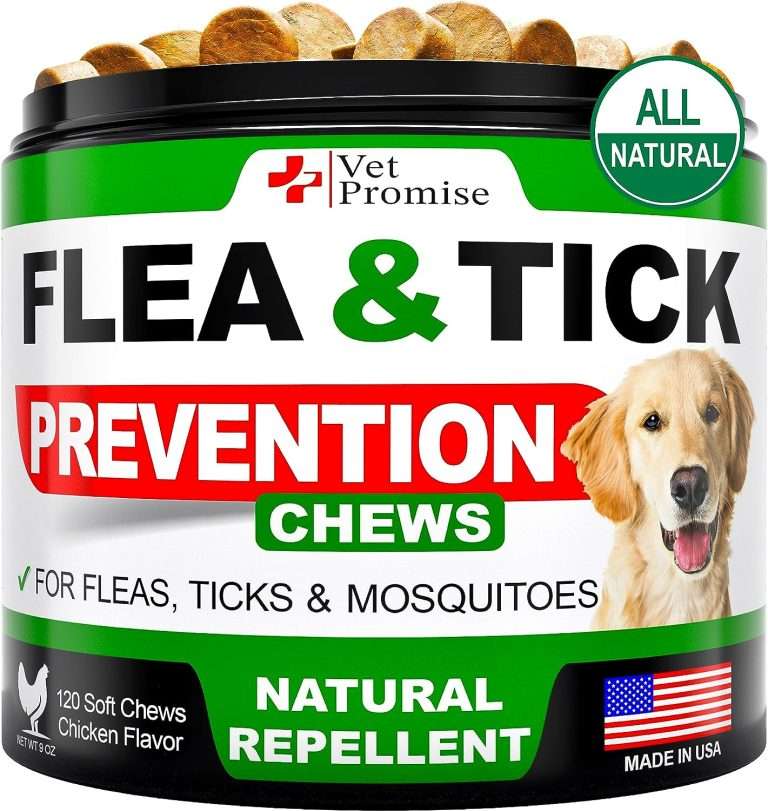 Real product photo from the Chewable Flea and Tick for Dogs catalog; check its label before buying