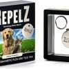 REPELZ Natural Flea & Tick Tag for Dogs & Cats - Safe for Pets & People - Lifetime Platinum Protection - 1