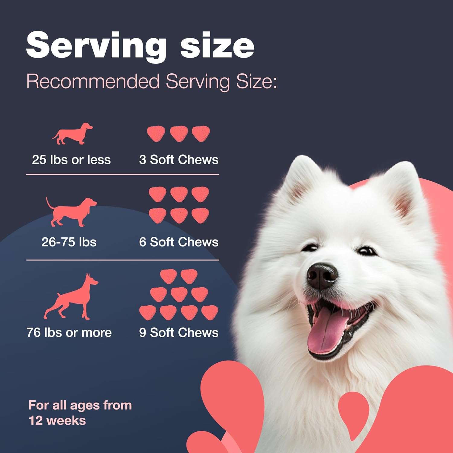 Flea & Tick Prevention Chews for Dogs - 180 Soft Duck Flavor Chews - Natural Dog Flea and Tick Supplement - Flea and Tick Prevention Pet Supplies for Dogs of All Breeds, Ages & Sizes - 6