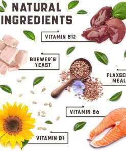 Flea and Tick Prevention Chewable for Dogs - No Collars, No Mess - Easy Help with Flea and Tick for Dogs - American Quality - for All Breeds and Ages - Duck-Flavored Treats - 3