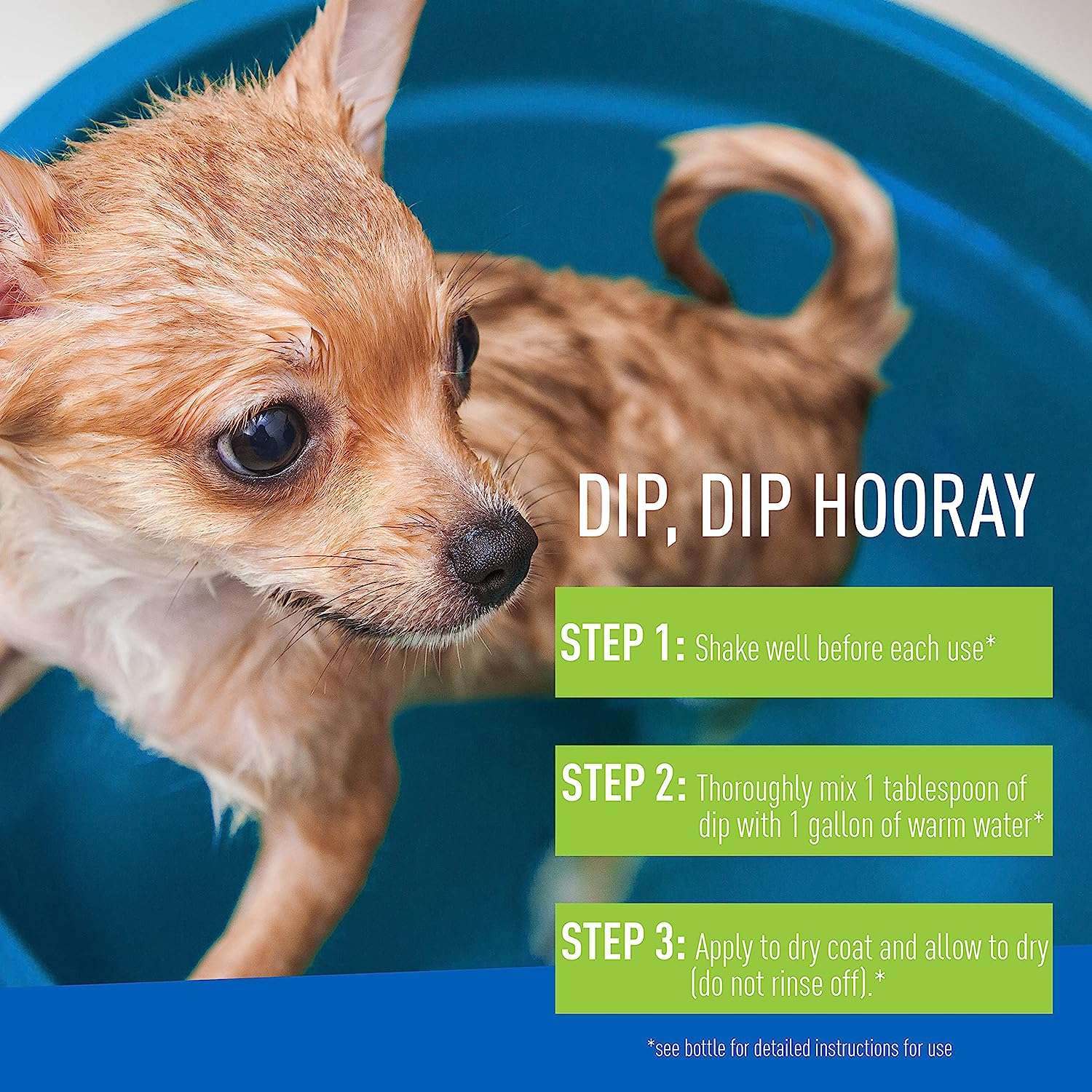 Adams Plus Pyrethrin Dip For Dogs and Cats - Kills and Repels Fleas, Ticks, Lice, Gnats, Mosquitoes and Flies - 4 Fl Oz - 3