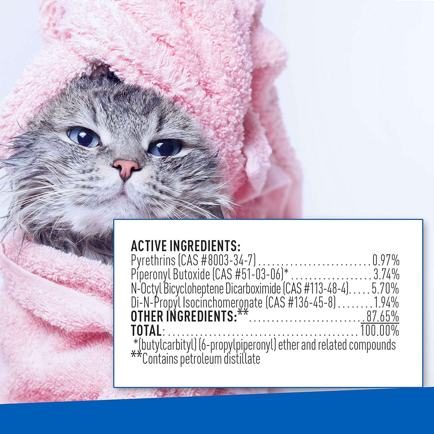 Adams Plus Pyrethrin Dip For Dogs and Cats - Kills and Repels Fleas, Ticks, Lice, Gnats, Mosquitoes and Flies - 4 Fl Oz - 8