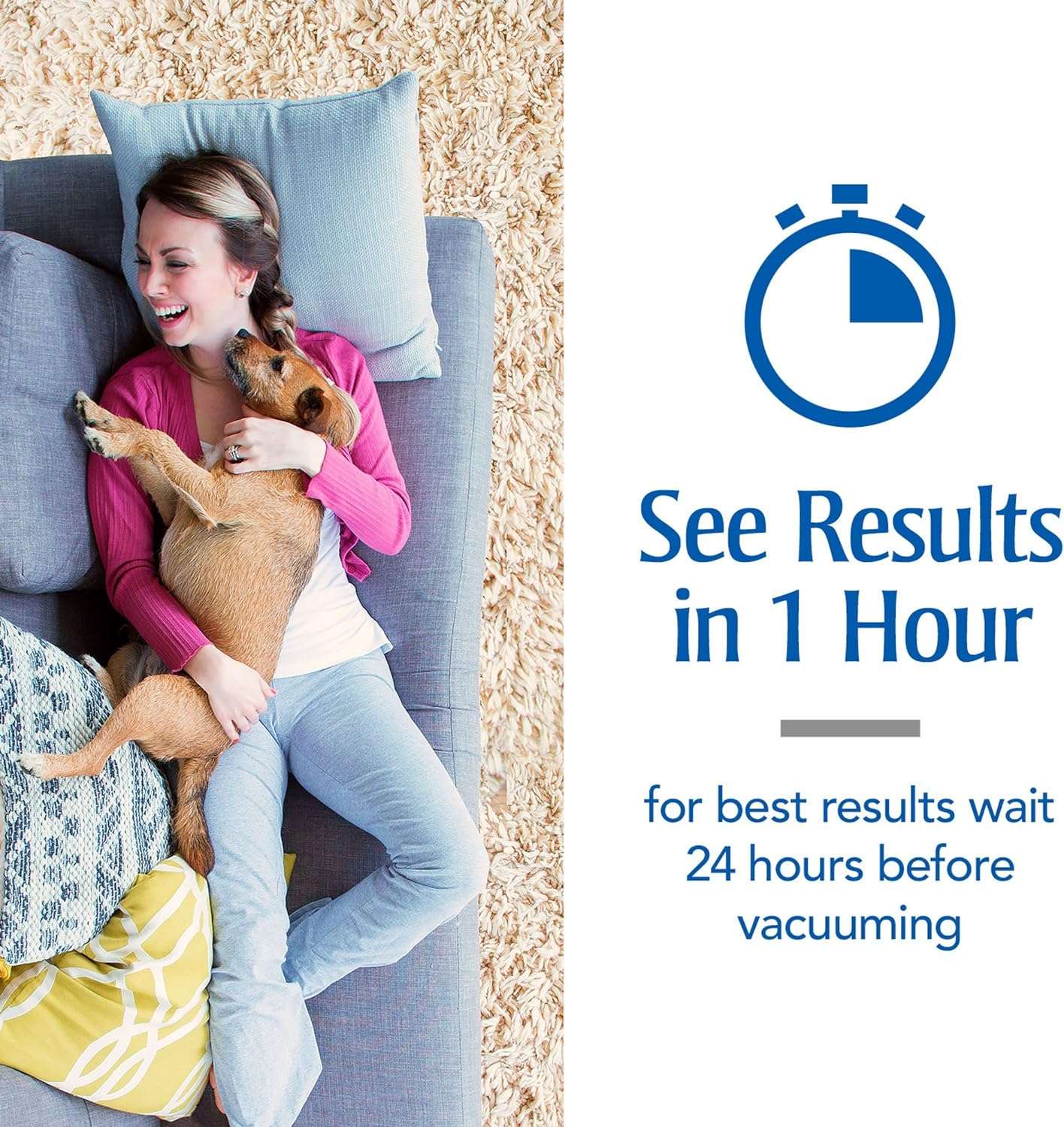 PETARMOR Home Carpet Powder for Fleas and Ticks, Protect Your Home From Fleas and Deodorizes Carpets, 16 Ounce - 4