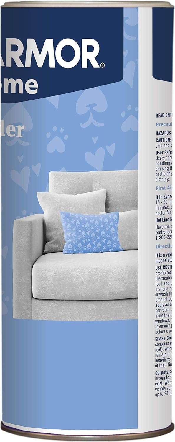 PETARMOR Home Carpet Powder for Fleas and Ticks, Protect Your Home From Fleas and Deodorizes Carpets, 16 Ounce - 6