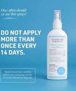 Veterinary Formula Flea and Tick Spray for Dogs, 8 oz – Easy-to-Use Dog Flea Spray, Kills on Contact, Prevents Egg & Larval Development for 14 weeks - 4