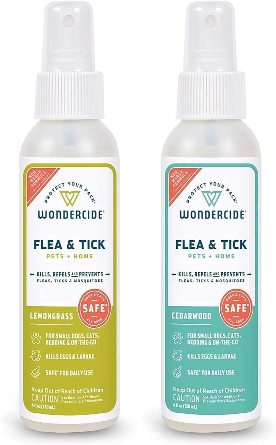 Wondercide - Flea, Tick and Mosquito Spray for Dogs, Cats, and Home - Flea and Tick Killer, Control, Prevention, Treatment - with Natural Essential Oils - 1