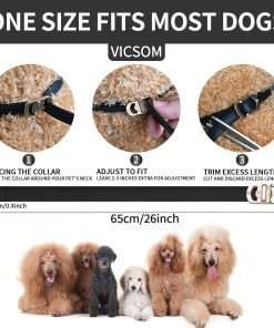 4 Pack Flea Collar for Dogs, Dog Flea and Tick Collar 32 Months Flea and Tick Treatment for Dog, Waterproof Adjustable Dog Flea and Tick Prevention Collar for Small Medium Large Dog Puppy - 5