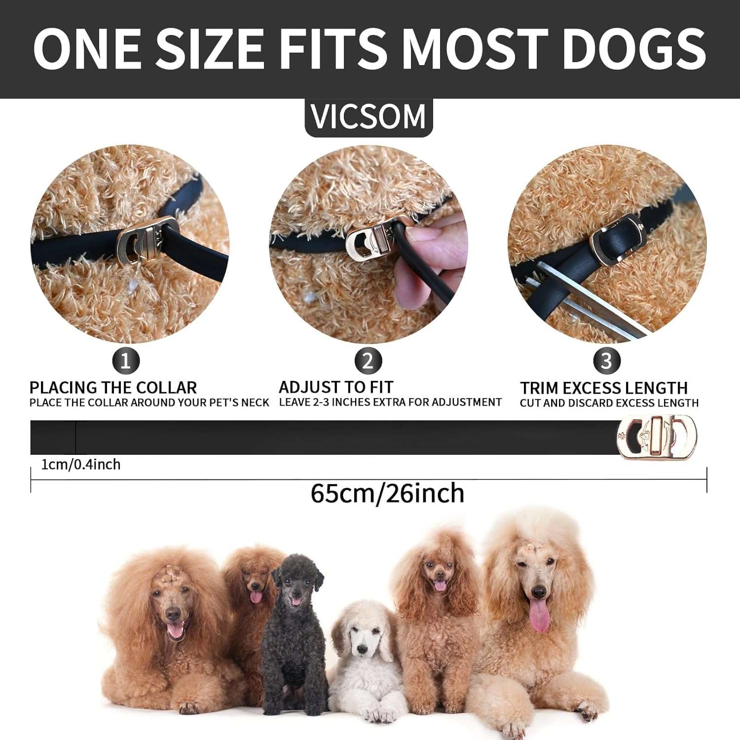 4 Pack Flea Collar for Dogs, Dog Flea and Tick Collar 32 Months Flea and Tick Treatment for Dog, Waterproof Adjustable Dog Flea and Tick Prevention Collar for Small Medium Large Dog Puppy - 5