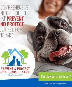 Adams Plus Flea & Tick Collar for Dogs, 7-Month Protection, Adjustable Collar Fits Large Dogs & Puppies, Kills & Repels Fleas, Flea Eggs, Flea Larvae and Ticks, Kills Tick Larvae and Tick Nymphs - 6