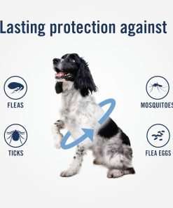 PetArmor Plus Flea & Tick Collar for Dogs, Kills Fleas & Ticks, Long Lasting Protection for 12 Months, Water Resistant, One Size Fits All, 2 Collars - 5