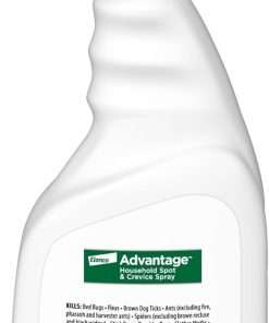 Advantage Household Spot & Crevice Spray - Kills Fleas & Ticks & Bedbugs - 24 oz. - 3