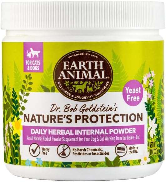Earth Animal, Flea & Tick Internal Powder, 8 Ounce