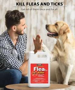 Harris Flea and Tick Killer, Liquid Spray with Odorless and Non-Staining Extended Residual Kill Formula (Gallon) - 3