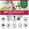 K9 Advantix II Small Dog Vet-Recommended Flea, Tick & Mosquito Treatment & Prevention - Dogs 4-10 lbs. - 1-Mo Supply - 1