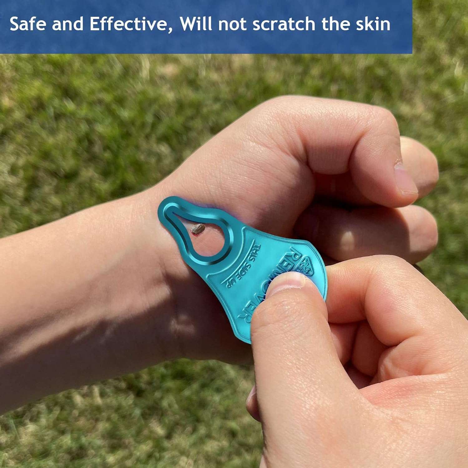 3 Pack Tick Remover Tool Portable, Tick Removal for Pet and Humans, Safe and Reliable, Pain-Free, Essential Tools for Outdoor Activities - 4