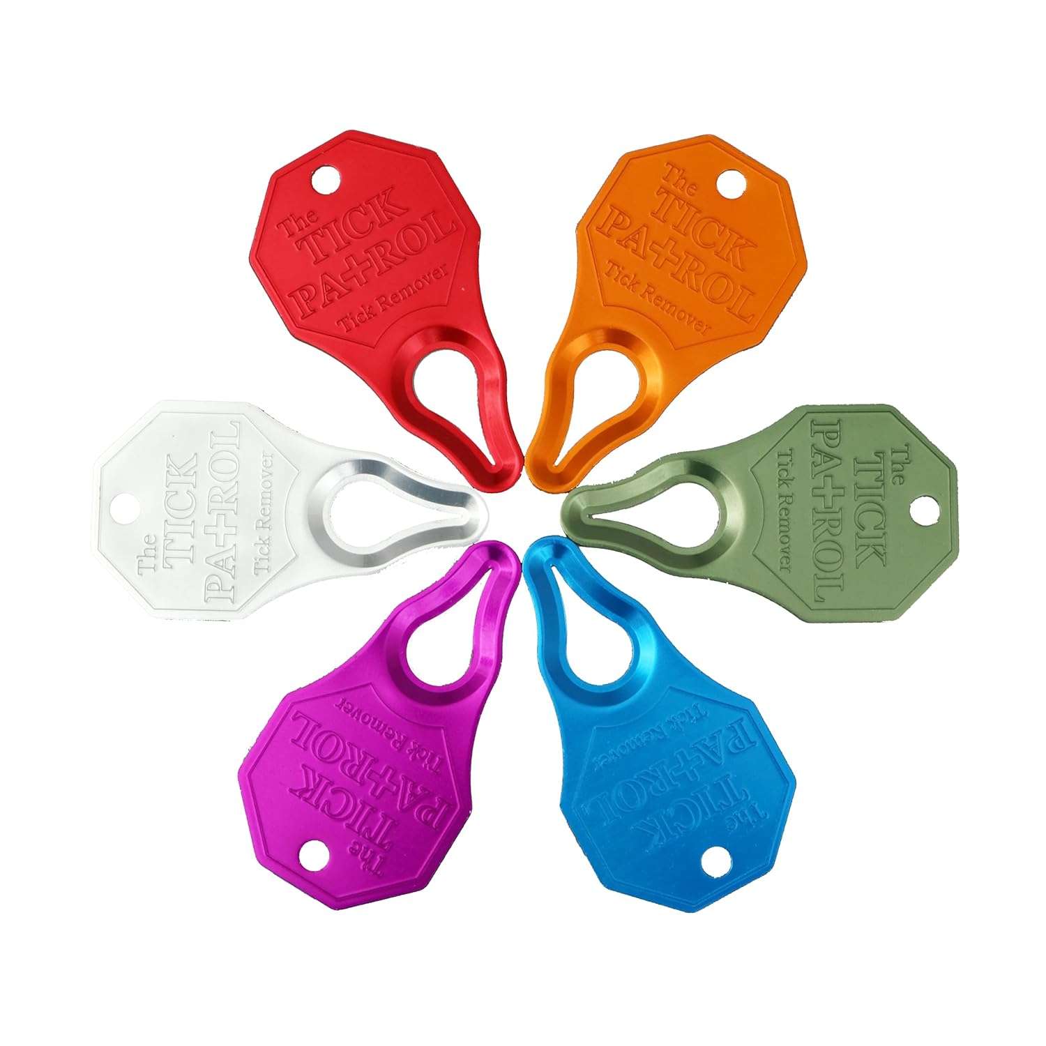 The Tick Patrol Tick Remover Tool - for People & Pets - Stop Ticks in Their Tracks! (Assorted Colors) - 4