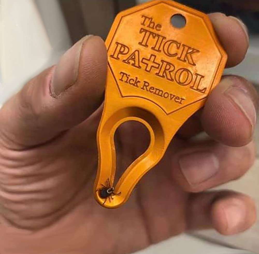 The Tick Patrol Tick Remover Tool - for People & Pets - Stop Ticks in Their Tracks! (Assorted Colors) - 6