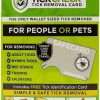 Tick Remover Card - Wallet Sized Tick Removal Tool with Free Tick ID Card & Testing Information - for People, Dogs, Cats (1 Pack) - 1