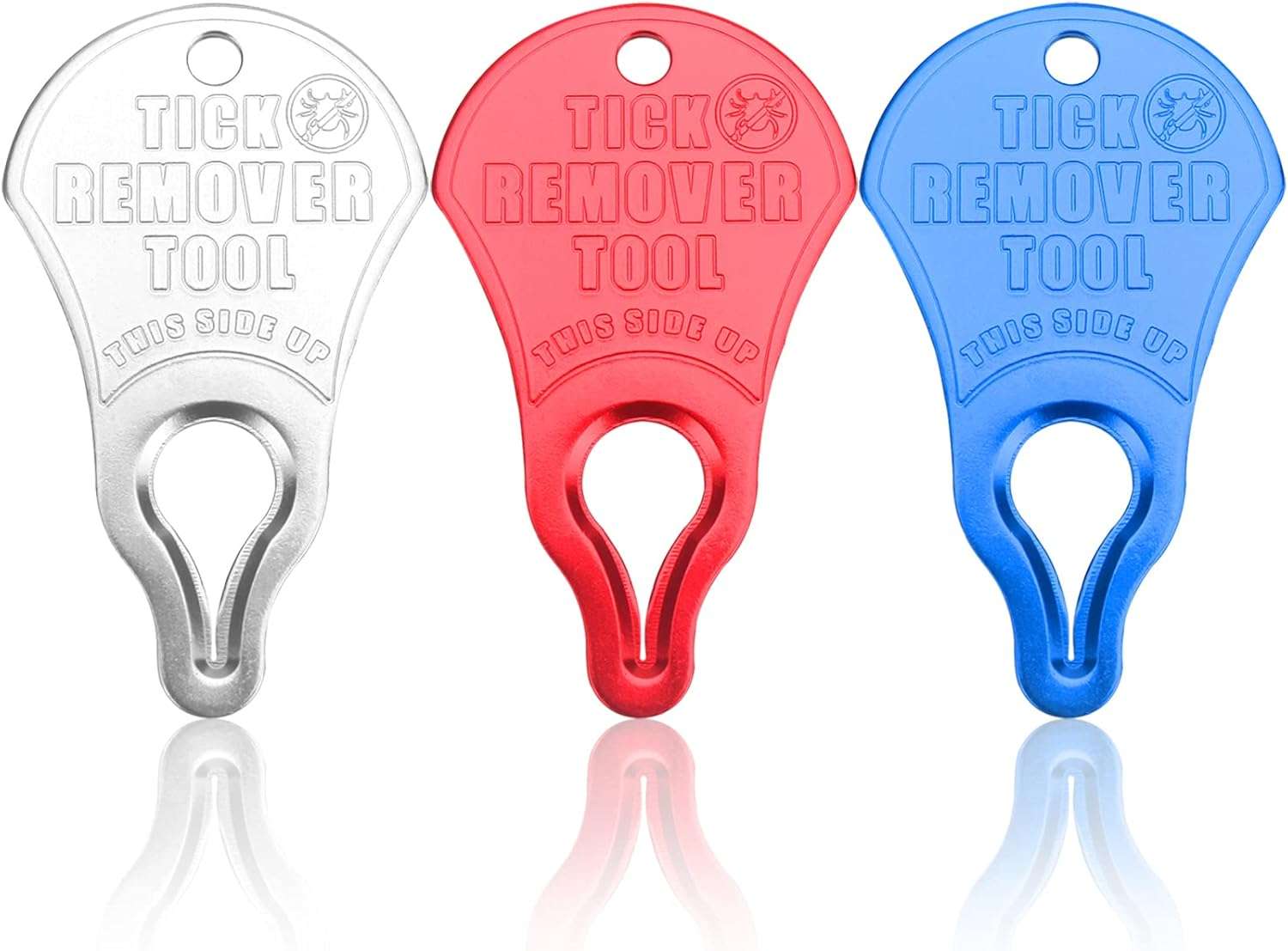 Tick Remover Tool 3 Pack, Suitable for Pets, Animals, and Humans, Portable Outdoor Living Essential Tick Remover Tools, Quick and Safe, and Reliable. - 1