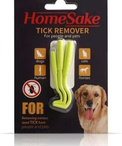 Tick Remover Tool for Dogs, Cats & Humans - 1 Packs of 3 - Pain Free Tick Removal Twister Tweezers - Dog Tick Removal Tool - Tick Puller Removes Head & Body - 6
