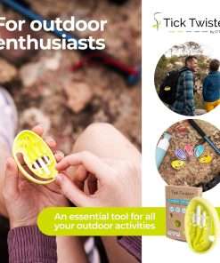 Tick Remover for Dogs and Human - Made in France - Tick Puller for Humans and Dogs - 3 Different Sizes - Dog Tick Removal Tool - Also for All Other Pets - 4