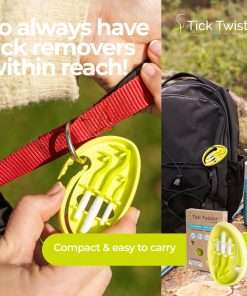 Tick Remover for Dogs and Human - Made in France - Tick Puller for Humans and Dogs - 3 Different Sizes - Dog Tick Removal Tool - Also for All Other Pets - 5