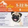 Apex Plus Flea and Tick Prevention for Dogs - Small (5-22 lbs) - 3-Month Supply - Dog Flea and Tick Treatment - 24-Hour Activation, Waterproof, 30-Day Protection - 1