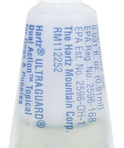 Hartz UltraGuard Dual Action Flea & Tick Topical Dog Treatment and Flea and Tick Prevention, 6 Months, 5-14 Pound Dogs 6-count - 3