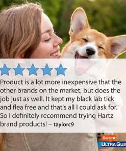 Hartz UltraGuard Dual Action Flea & Tick Topical Dog Treatment and Flea and Tick Prevention, 6 Months, 5-14 Pound Dogs 6-count - 7