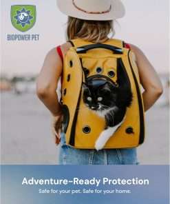 Natural Flea & Tick Repellent Collar Tag for Dogs & Cats – BioPower Pet Shield – Safe for Pets When Used as Directed – Lasts 1 Full Year - Regular Tag - 6