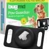 BugMD Paw Guardian Flea and Tick Prevention Pendant for Dogs & Cats with AirTag Holder - Plant-Powered Flea & Tick Control for Dog Collars & Cat Harnesses - Cat and Dog Tag with Air Tag Holder - 1