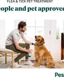 Pestie Flea & Tick Treatment for Pets, Plant-Powered Spray, Repels and Kills Fleas, Ticks and Mosquitos, Safe for Cats and Dogs, Easy Spray-On, Featuring Cedarwood, Peppermint, Thyme, and Rosemary - 2