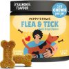 Flea & Tick Support Dog Chews – 120 Soft Bites - Boosts Immunity - Non-GMO - Soy-Free - Dog-Friendly Formula - 1