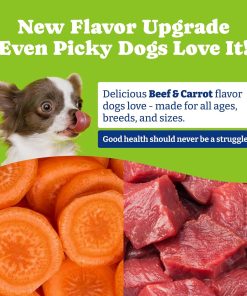 Flea and Tick Prevention for Dogs Chewable - 170 Soft Chews, Duck & Pear Flavor, Beef & Carrot Flavor - 5