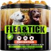 Flea & Tick Chewables for Dogs – Duck Flavored – 180 Soft Chews – Mess-Free Support – for All Breeds and Sizes - 1
