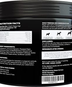 Flea & Tick Chewables for Dogs – Duck Flavored – 180 Soft Chews – Mess-Free Support – for All Breeds and Sizes - 6