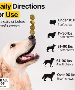 Flea and Tick Prevention for Dogs Chewable – Natural Flea Pills for Dogs, All Breeds & Ages, Chicken Flavor – Dog Flea and Tick Treatment Chewable Supplement – 1 Pack, 170 Count, Made in USA - 5