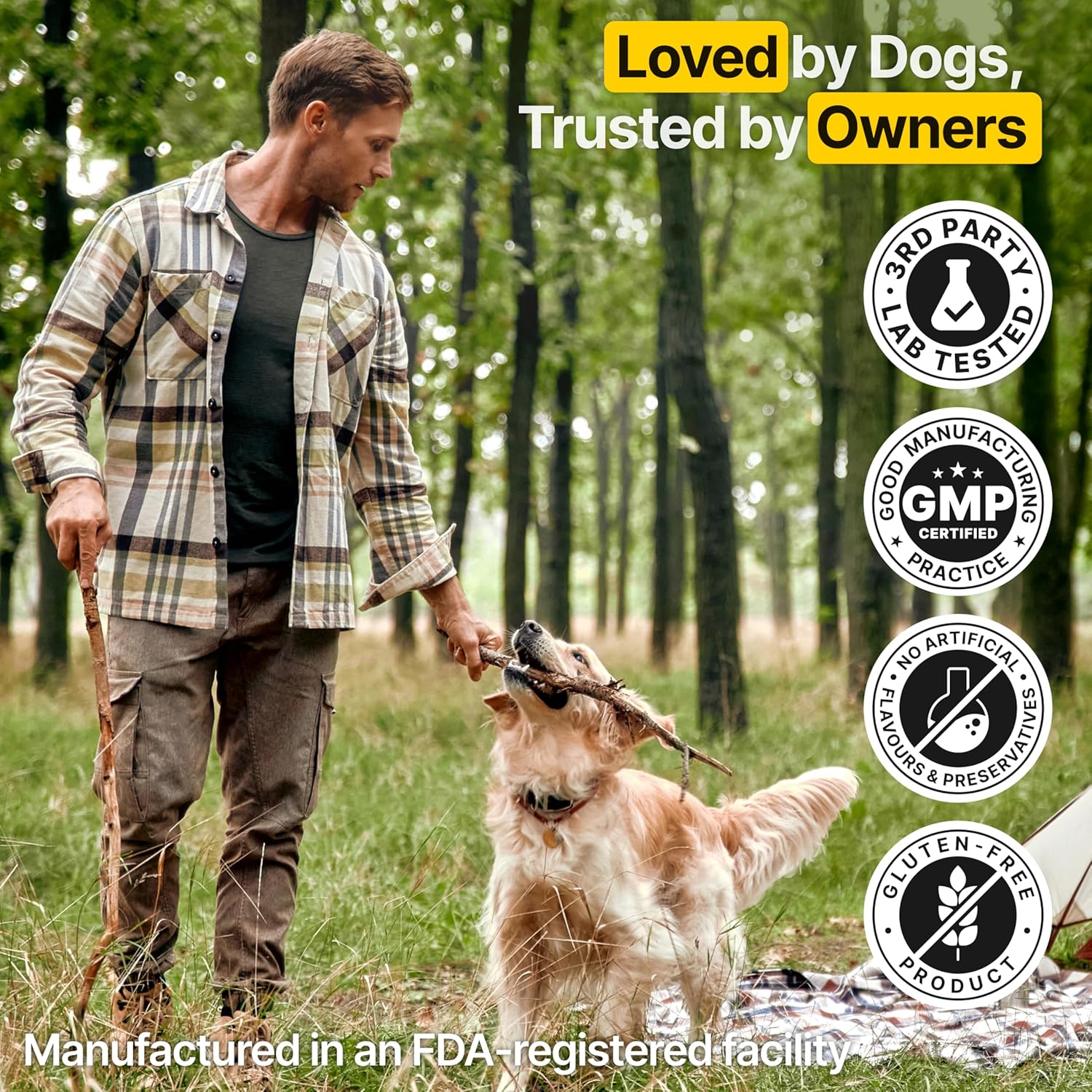 Flea and Tick Prevention for Dogs Chewable – Natural Flea Pills for Dogs, All Breeds & Ages, Chicken Flavor – Dog Flea and Tick Treatment Chewable Supplement – 1 Pack, 170 Count, Made in USA - 6