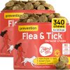 Flea and Tick Prevention for Dogs Chewable – Natural Flea Pills for Dogs, All Breeds & Ages, Chicken Flavor – Dog Flea and Tick Treatment Chewable Supplement – 2 Pack, 340 Count, Made in USA - 1