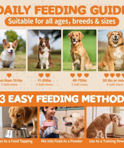 Flea and Tick Prevention for Dogs Chewables - Natural Dog Flea and Tick Treatment Chewable - Oral Flea Supplement for Dogs - Puppy Flea Support - All Breeds & Ages - 60 Soft Chews - 7