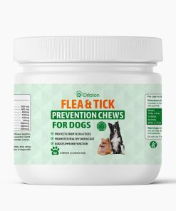 Flea and Tick Prevention for Dogs Chewables, Natural Dog Flea and Tick Treatment Chewable Supplement, 60 Chews (Pack of 1) - 6
