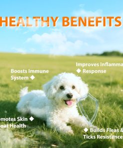 Flea and Tick Prevention for Dogs Chewables, Natural Dog Flea and Tick Treatment Chewable Supplement, Liver Flavor - 2